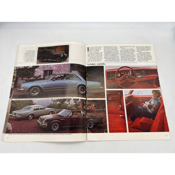 Vintage 1978 Buick Sales Brochure 75 Years of Greatness 19 Pages + Engine Insert - Picture 7 of 12